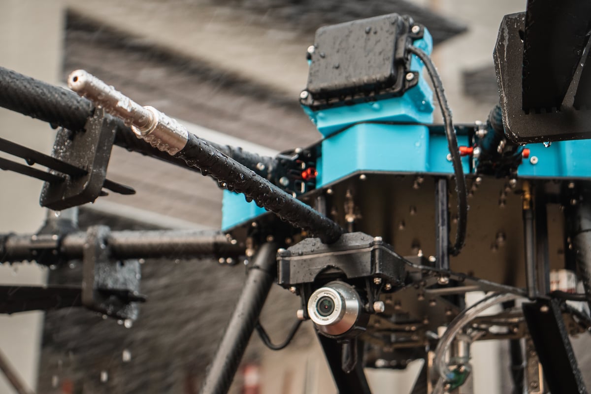 Revolutionizing Building Cleaning with Drone Pressure Washing | Action Plus Pressure Cleaning